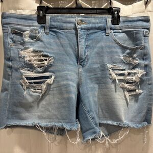 American Eagle Distressed Denim Shorts